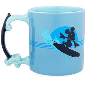 Disney Parks Mickey Mouse Longboard Surf Team Mug